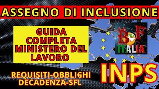 ASSEGNO DI INCLUSIONE 🌟 GUIDA COMPLETA ADI 2024🌟 [upl. by Peggir]