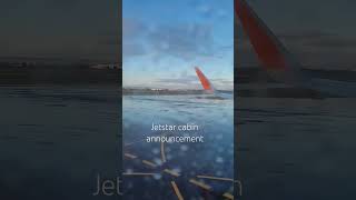 jetstar safety announcement plane airplane [upl. by Gates]