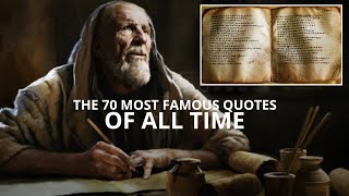 The 70 Most Famous Quotes of All Time [upl. by Kcirad]