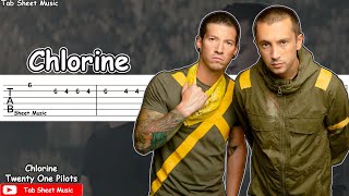 Twenty One Pilots  Chlorine Guitar Tutorial [upl. by Seuqcaj815]