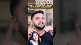 homemade remedy for straight hairs gharelu nuskhehaircare beautyhacks viral shorts beautytips🥰 [upl. by Bashee]