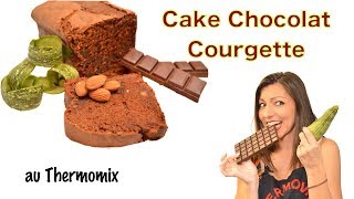 CAKE CHOCOLAT COURGETTE recette au Thermomix [upl. by Stefano]