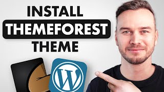 How to Install Themeforest Theme on WordPress  Step by Step [upl. by Eetnod]