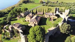 Rovine del Castello di Zocco  drone Parrot Anafi [upl. by Eimmis200]