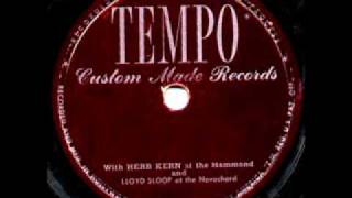 Silent Night by Herb Kern Lloyd Sloop amp Warren Arey on late 1940s Tempo 78 [upl. by Kaleena]