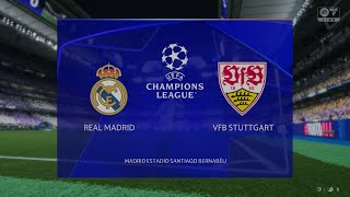 EA FC 25 UEFA CHAMPIONS LEAGUE MATCHDAY 1 REAL MADRID VS VFB STUTTGART [upl. by Karlens]