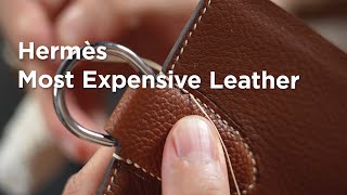 Using the most expensive leather from Hermès to make a bag [upl. by Sorensen]