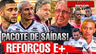 INCRÍVEL INVESTIDOR NO SPFC AGITA TORCIDA MAS É VETADO 3 NOVAS SAÍDAS CENI E REFORÇOS  VINA E [upl. by Eenhat459]