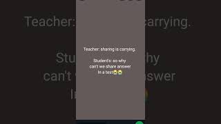 Teacher sharing is caringfunny test memesfunnyrishithegamer2013 [upl. by Naor]