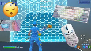 Sleeping ASMR Mechanical Keyboard Sounds 😴 ASMR 😍 Fortnite Piece Control 1v1 Gameplay [upl. by Herzel667]