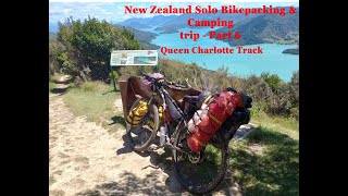 New Zealand Solo Bikepacking amp Camping trip  Part 6 Queen Charlotte Track [upl. by Kreis470]