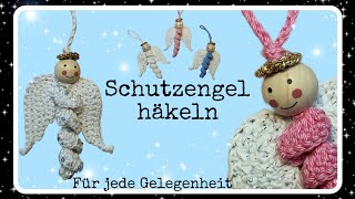 Schutzengel  Sorgenwürmchen häkeln [upl. by Notluf844]