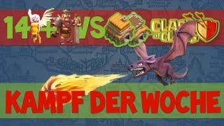 3 Kampf der Woche  14 Heiler und Babarenkönig VS Rathaus 68 I Clash of Clans [upl. by Aicatsue]