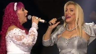 Vesna Zmijanac amp Zorica Brunclik  Idem preko zemlje Srbije  Nevera moja live  BG Arena 2014 [upl. by Geraldina347]