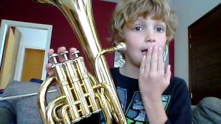 Tenor horn tutorial [upl. by Rowney]