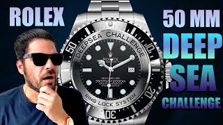 New MONSTER 50MM Rolex Deep Sea CHALLENGE [upl. by Wie]