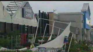 Video shows extensive damage at Lowes in Bensalem Township [upl. by Renado855]