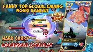 Gameplay top global fanny  emang beda kelas sama kita [upl. by Herve344]