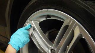 Fixing curbed rim Part 5 Cleanup with Paint Thinner [upl. by Licna]