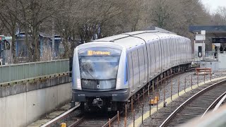 UBahn München  Nordausfahrt Studentenstadt [upl. by Macmullin]