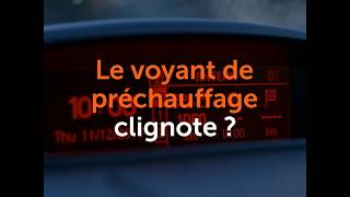 Le voyant de préchauffage clignote [upl. by Jaunita350]