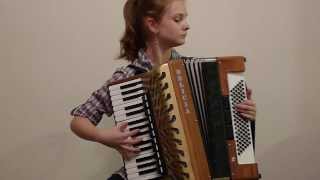 Oči černé ruská píseň  Accordion [upl. by Farlay]