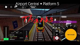 SCR Roblox AirLink R051 • Stepford Central  Stepford Airport Central und zurück [upl. by Avaria]