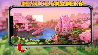 MCPE Shaders 121 The Best SHADERS for Minecraft PE 121🔥  New Shaders 🤫 ❤️ [upl. by Nosa]