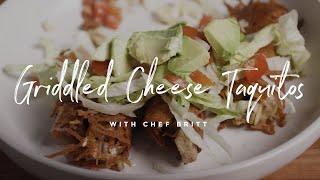 Griddled Cheese Taquitos  KETO Friendly [upl. by Aiuqcaj]