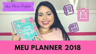 PLANNER CRISTÃO 2018  MEU PLANO PERFEITO [upl. by Welker]