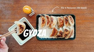 Rezept Gyoza  UCHI GOHAN  Japanische Hausmannskost [upl. by Silletram]