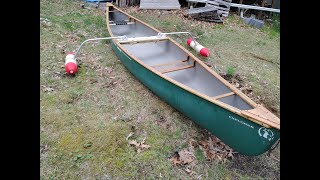 Making of Canoe Outriggers that are removable and will not damage the yoke [upl. by Ial]