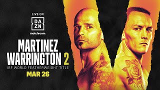 KIKO MARTINEZ VS JOSH WARRINGTON 2 PRESS CONFERENCE LIVESTREAM [upl. by Garlan]