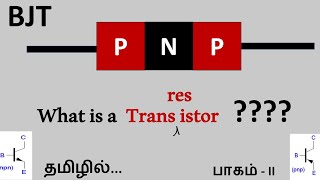 Bipolar Junction Transistor BJT Explained  In Tamil Part  II [upl. by Glenda693]