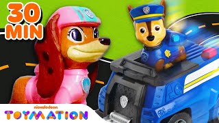 PAW Patrol Toys Best Rescues  30 Minute Compilation  Toymation [upl. by Nuahsal736]