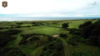 Lundin Golf Club  Hole 14  FlyOver [upl. by Anelleh]