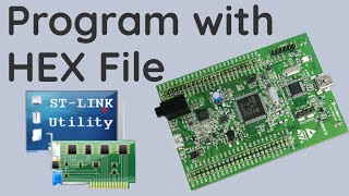 How to program a HEX file to the STM32F4 Discovery Board [upl. by Johnny]