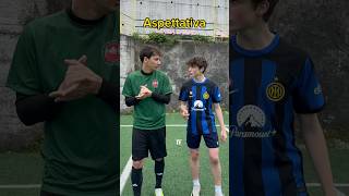 Aspettativa vs Realtà 🧐 calcio amico ragazza [upl. by Chadd866]