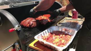 Smoking Ribs on the Oklahoma Joe Longhorn Reverse Flow w DSTNCT BBQ [upl. by Omer]