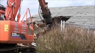 Saltwood demolition at Happisburgh [upl. by Nic]