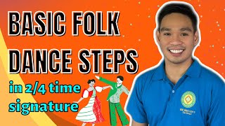 Basic Philippine Folk Dance Steps in 24 Time Signature  KIRTH TEODOSIO [upl. by Savinirs]