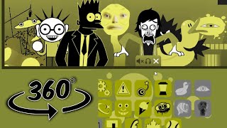 Incredibox Sprunki  mustard color version 360 vr video [upl. by Eimor]