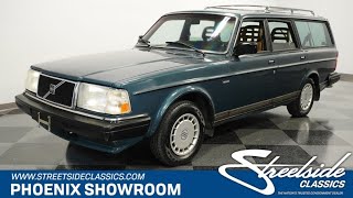 1989 Volvo 240DL Wagon for sale  2221 PHX [upl. by Jens]