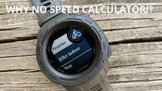 Garmin Instinct Indoor Cycling App Review I think this one could be better [upl. by Ceil]