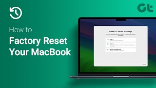 How to Factory Reset Your MacBook  What Can Factory Reset do to Your MacBook [upl. by Elleinnad]