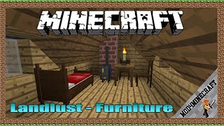 Landlust – Furniture Mod 11221102 amp Tutorial Downloading And Installing For Minecraft [upl. by Goodrich869]