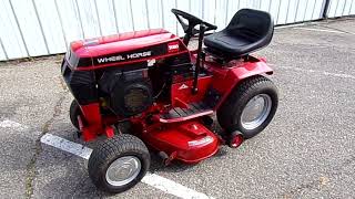 Toro Wheel horse 3148 tractor [upl. by Iz]