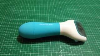 Graceeland Electric Callus Remover Unboxing amp Review [upl. by Rus]