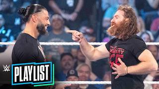 History of Roman Reigns and Sami Zayn WWE Playlist [upl. by Einallem536]