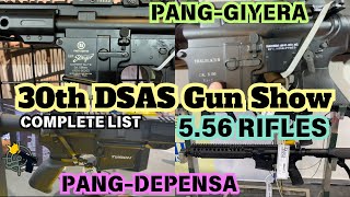 556 Rifles Collection  Gun Show  DSAS 2024 [upl. by Kerianne]